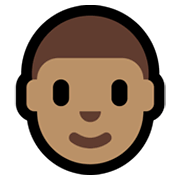 👦🏽 Emoji Menino: Pele Morena na Microsoft Windows 11.