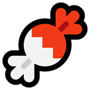 Emoji 🍬 Caramella su Microsoft Windows 11.