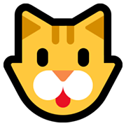 🐱 Emoji Katzengesicht Microsoft Windows 11.