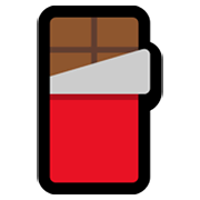 Emoji 🍫 Cioccolato su Microsoft Windows 11.