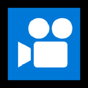 Emoji 🎦 Simbolo Del Cinema su Microsoft Windows 11.