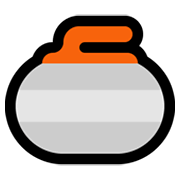 🥌 Emoji Piedra De Curling en Microsoft Windows 11.