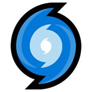 Emoji 🌀 Ciclone su Microsoft Windows 11.