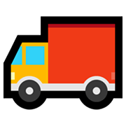 Emoji 🚚 Camion su Microsoft Windows 11.