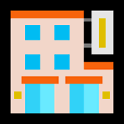 Emoji 🏬 Grande Magazzino su Microsoft Windows 11.