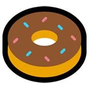 🍩 Emoji Donut na Microsoft Windows 11.