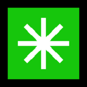 Emoji ✳️ Asterisco su Microsoft Windows 11.
