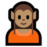 🧝🏽 Emoji Elfo: Tono De Piel Medio en Microsoft Windows 11.