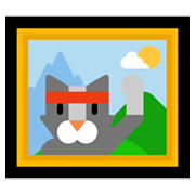 Emoji 🖼️ Quadro Incorniciato su Microsoft Windows 11.