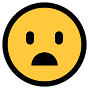 😦 Emoji Cara Con El Ceño Fruncido Y La Boca Abierta en Microsoft Windows 11.