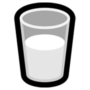Emoji 🥛 Bicchiere Di Latte su Microsoft Windows 11.