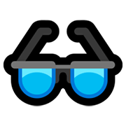 👓 Emoji óculos na Microsoft Windows 11.