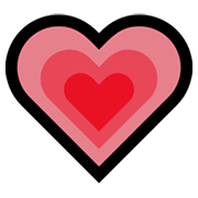 💗 Emoji Corazón Creciente en Microsoft Windows 11.
