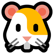 🐹 Emoji Rosto De Hamster na Microsoft Windows 11.