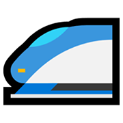 🚄 Emoji Trem De Alta Velocidade na Microsoft Windows 11.