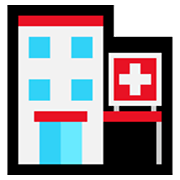 Emoji 🏥 Ospedale su Microsoft Windows 11.