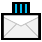 📨 Emoji eingehender Briefumschlag Microsoft Windows 11.
