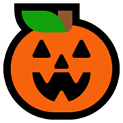 Emoji 🎃 Zucca Di Halloween su Microsoft Windows 11.