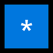 *️⃣ Emoji Tecla: * na Microsoft Windows 11.