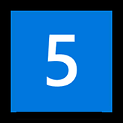 5️⃣ Emoji Teclas: 5 en Microsoft Windows 11.