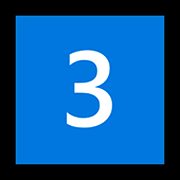 3️⃣ Emoji Teclas: 3 en Microsoft Windows 11.