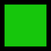 Emoji 🟩 Quadrato Verde su Microsoft Windows 11.