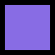 Emoji 🟪 Quadrato Viola su Microsoft Windows 11.