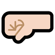 Emoji 🤛🏻 Pugno A Sinistra: Carnagione Chiara su Microsoft Windows 11.