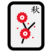 🀨 Emoji Mahjong - Outono na Microsoft Windows 11.