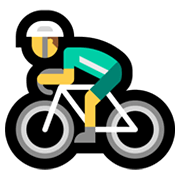 Emoji 🚴‍♂️ Ciclista Uomo su Microsoft Windows 11.