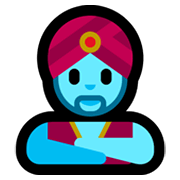 🧞‍♂️ Emoji Genio Hombre en Microsoft Windows 11.