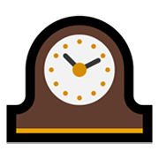 Emoji 🕰️ Orologio Da Mensola su Microsoft Windows 11.