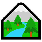 🏞️ Emoji Parque Nacional na Microsoft Windows 11.