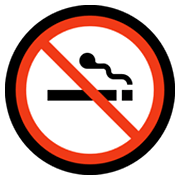 Émoji 🚭 Interdiction De Fumer sur Microsoft Windows 11.