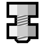 Emoji 🔩 Vite E Bullone su Microsoft Windows 11.