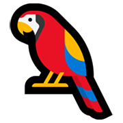 🦜 Emoji Papagei Microsoft Windows 11.