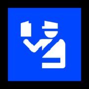 🛂 Emoji Controle De Passaportes na Microsoft Windows 11.