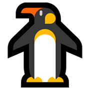Émoji 🐧 Pingouin sur Microsoft Windows 11.