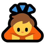 🙇 Emoji sich verbeugende Person Microsoft Windows 11.