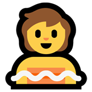 🧖 Emoji Person in Dampfsauna Microsoft Windows 11.