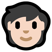 🧑🏻 Emoji Pessoa: Pele Clara na Microsoft Windows 11.