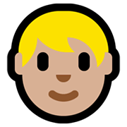 🧑🏼 Emoji Persona Adulta: Tono De Piel Claro Medio en Microsoft Windows 11.