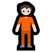 Emoji 🧍🏻 Persona In Piedi: Carnagione Chiara su Microsoft Windows 11.