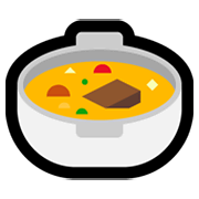 🍲 Emoji Topf mit Essen Microsoft Windows 11.