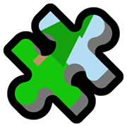 Emoji 🧩 Pezzo Di Puzzle su Microsoft Windows 11.
