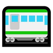 🚃 Emoji Straßenbahnwagen Microsoft Windows 11.