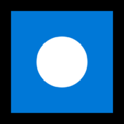 Émoji ⏺️ Bouton Enregistrer sur Microsoft Windows 11.