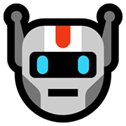 🤖 Emoji Robot en Microsoft Windows 11.