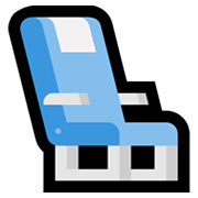💺 Emoji Asiento De Transporte en Microsoft Windows 11.