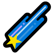 🌠 Emoji Sternschnuppe Microsoft Windows 11.